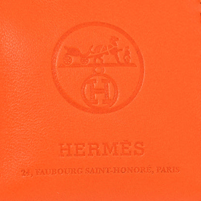 Hermes Milo Lambskin Swift Shopping Bag Charm Feu Gold 3 of 3