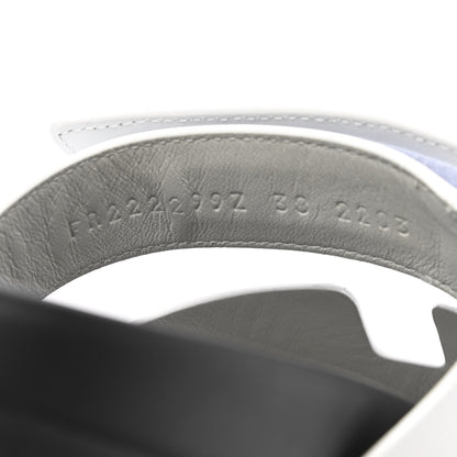 Hermes Calfskin Womens Chypre Sandals 38 White 8 of 9