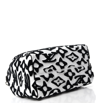 Louis Vuitton X UF Tufted Monogram Speedy Bandouliere 25 White Black 4 of 10