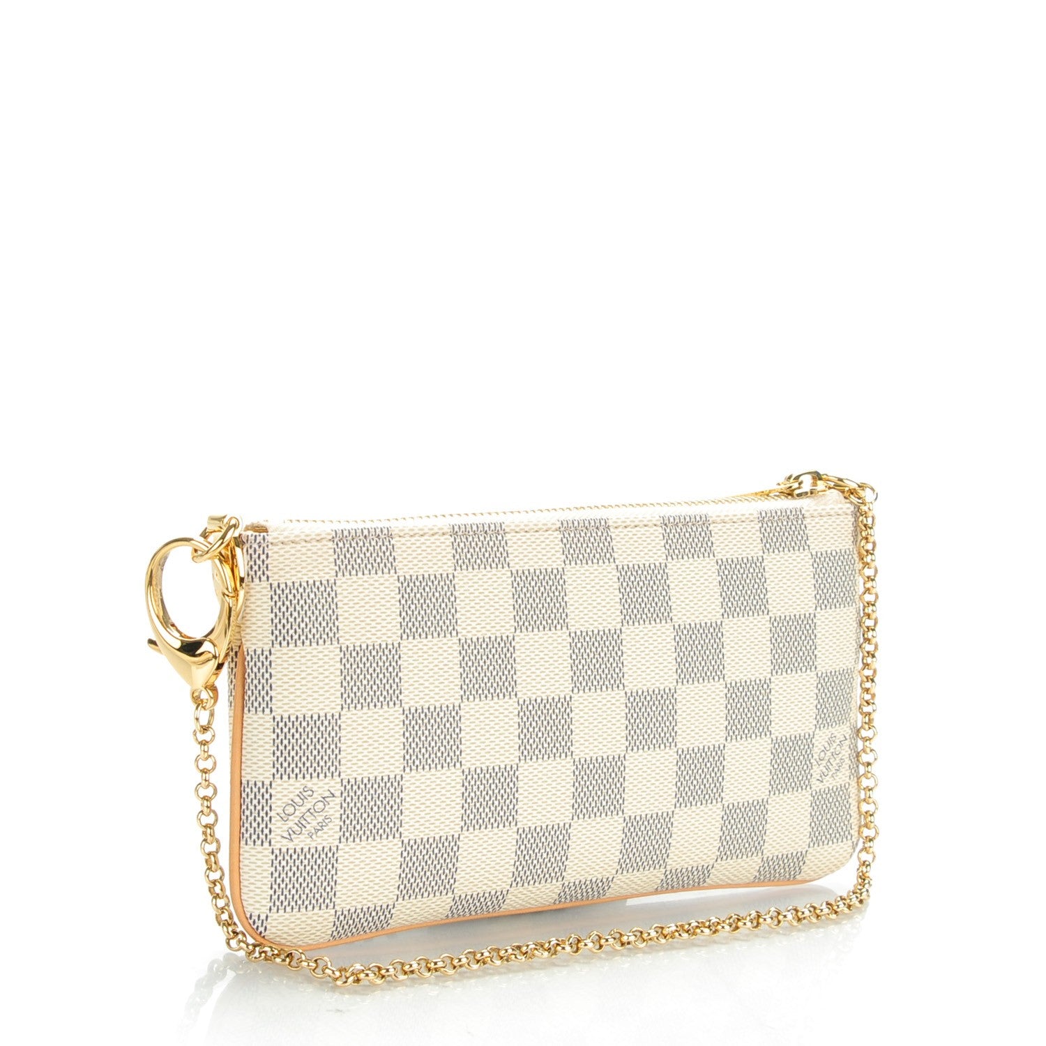Louis Vuitton Damier Azur Pochette Milla MM 3 of 7