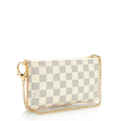 Louis Vuitton Damier Azur Pochette Milla MM 3 of 7