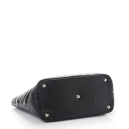 Chanel Calfskin Quilted Large Cambon Tote Black 4 of 11