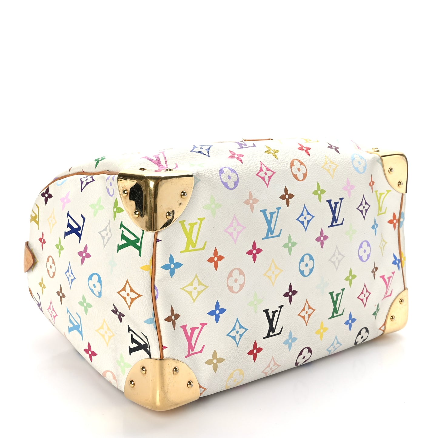 Monogram Multicolor Speedy 30 White