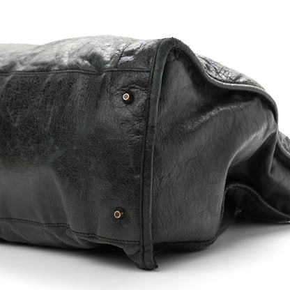 Balenciaga Agneau Classic Hardware Weekender Black 10 of 23