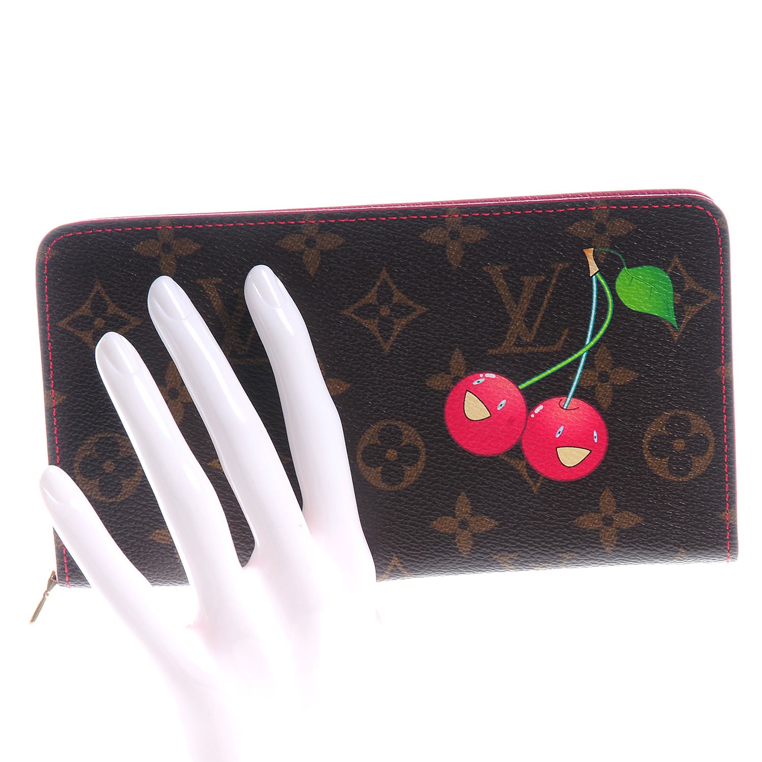 Louis Vuitton Monogram Cerises Zippy Wallet 2 of 7