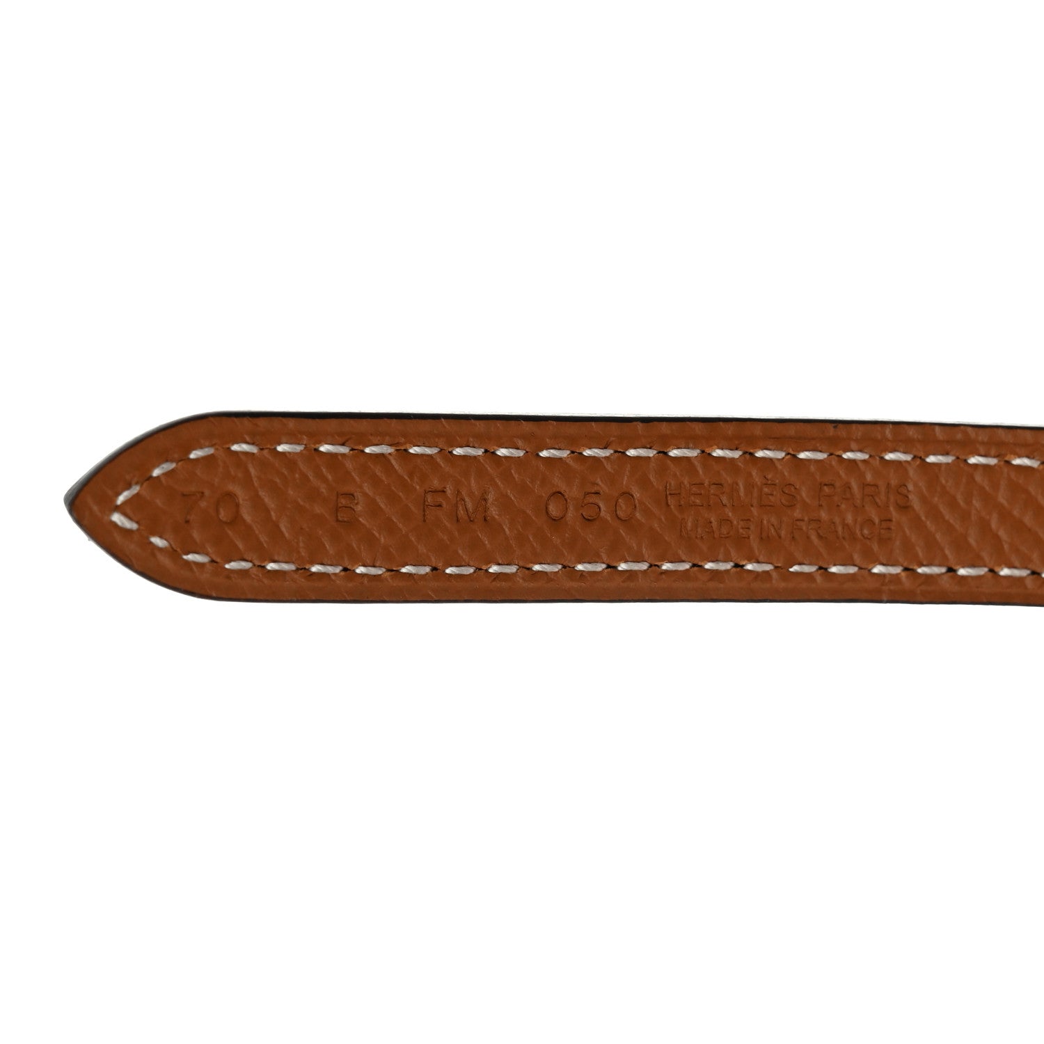 Hermes Swift Epsom 13mm Gamma Belt 70 28 Black Gold 8 of 9