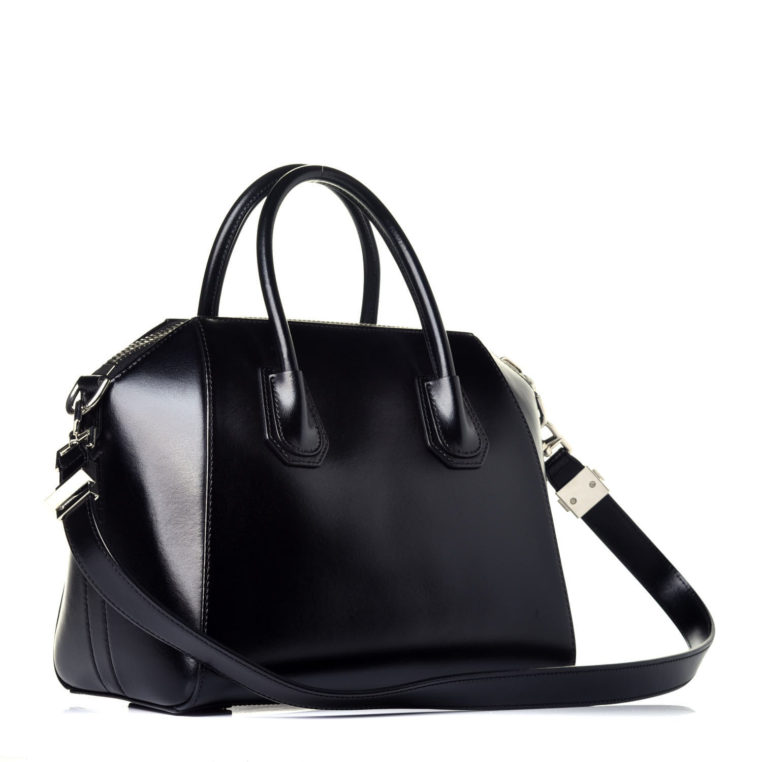 Givenchy Shiny Lord Calfskin Small Antigona Black 3 of 9