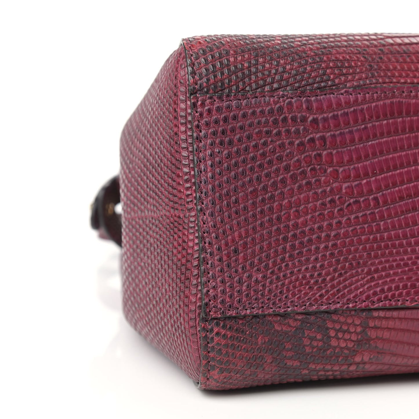 Lizard Togo Shiny Nappa Mini Peekaboo Iconic Satchel Barolo