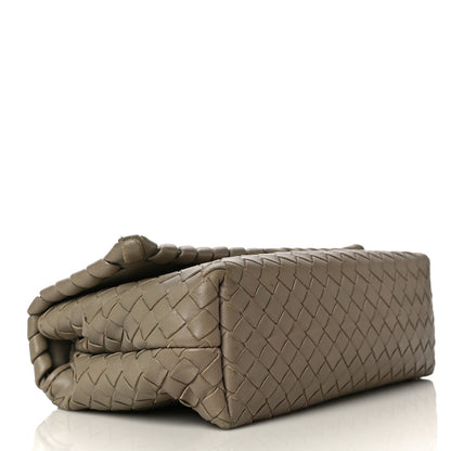 Bottega Veneta Nappa Intrecciato Baby Olimpia Shoulder Bag Mink 3 of 13