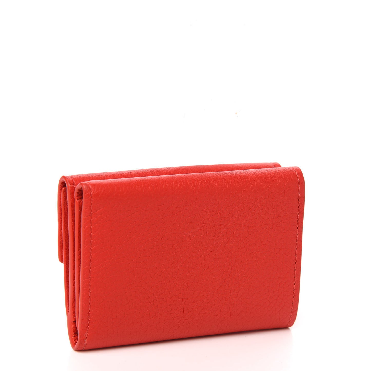Calfskin Lockmini Wallet Kabuki