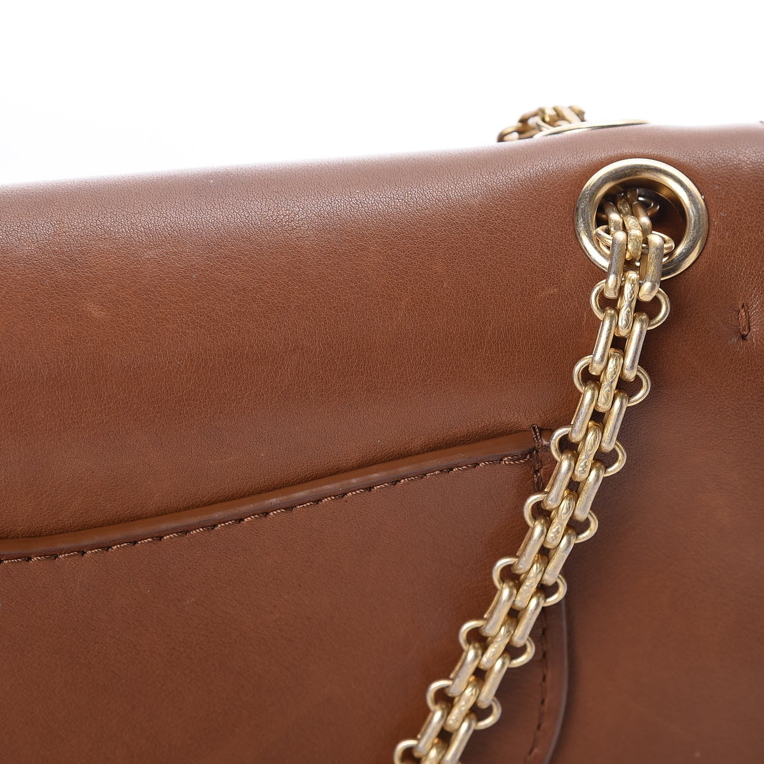 Chanel Calfskin Nude 2.55 Medals Reissue 225 Flap Camel 13 of 15