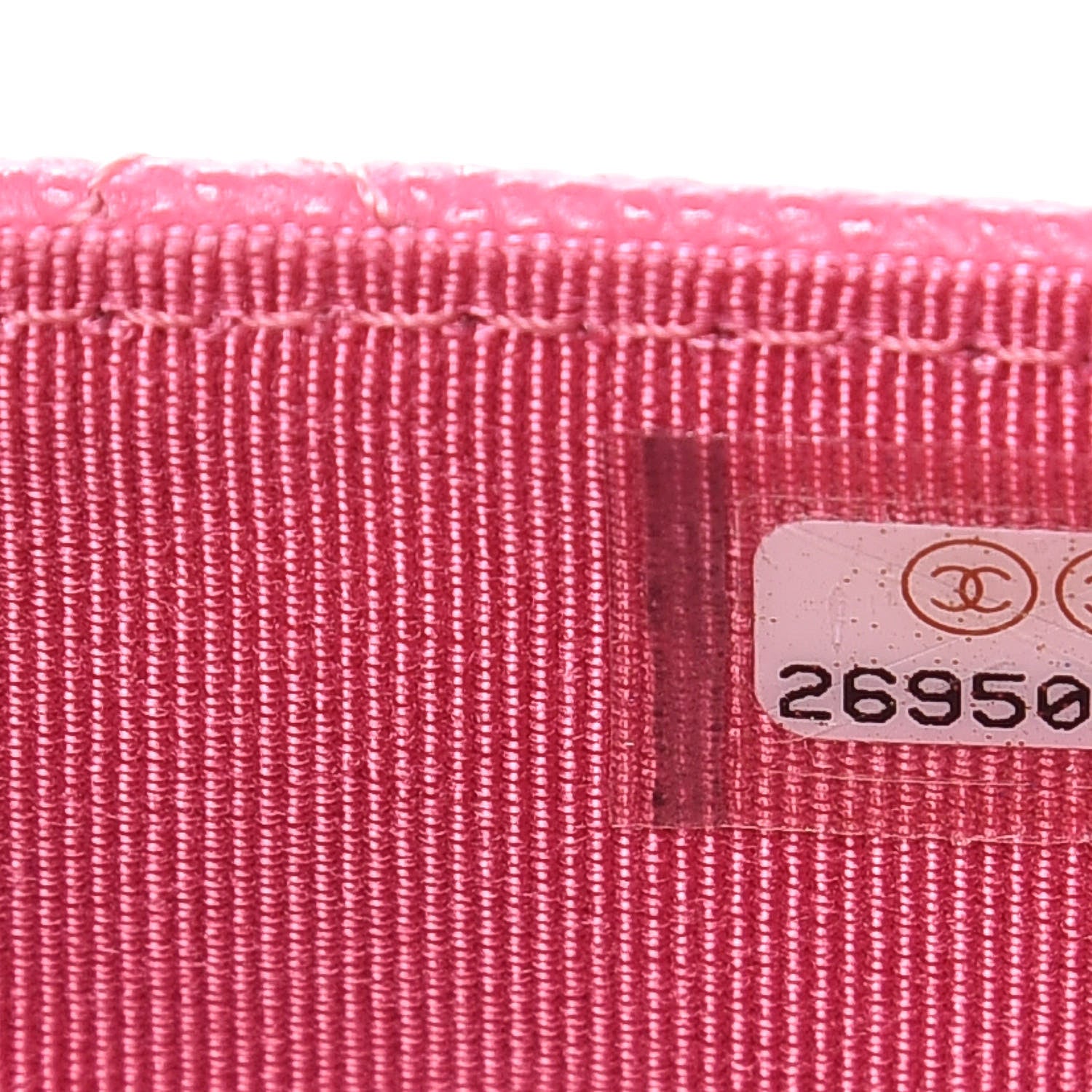 Chanel Caviar Quilted Flap Card Holder Pink 8 of 9