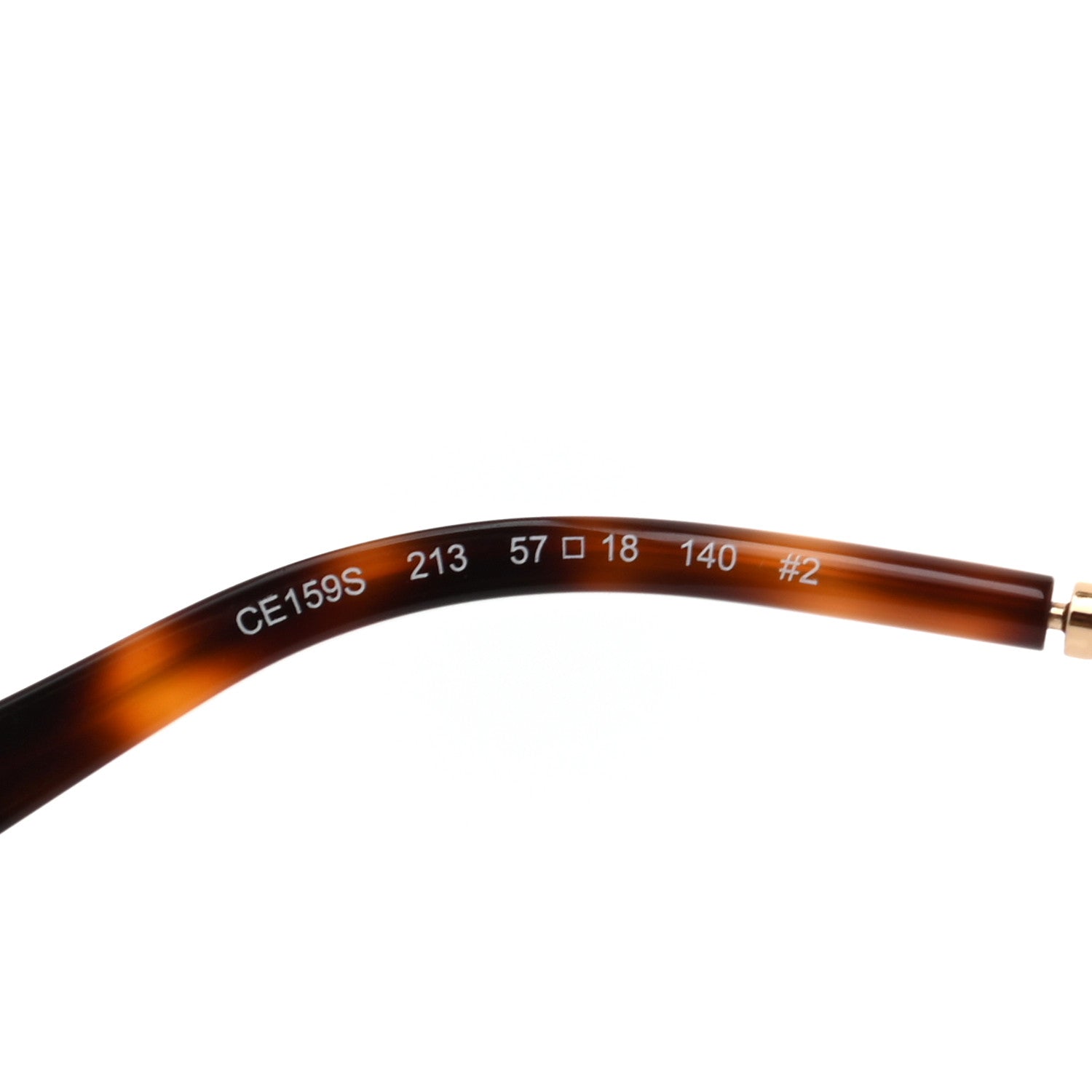 Chloe Metal Oversized Sunglasses CE159S Gold 6 of 8