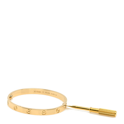 Cartier 18K Yellow Gold LOVE Bracelet 17 4 of 4