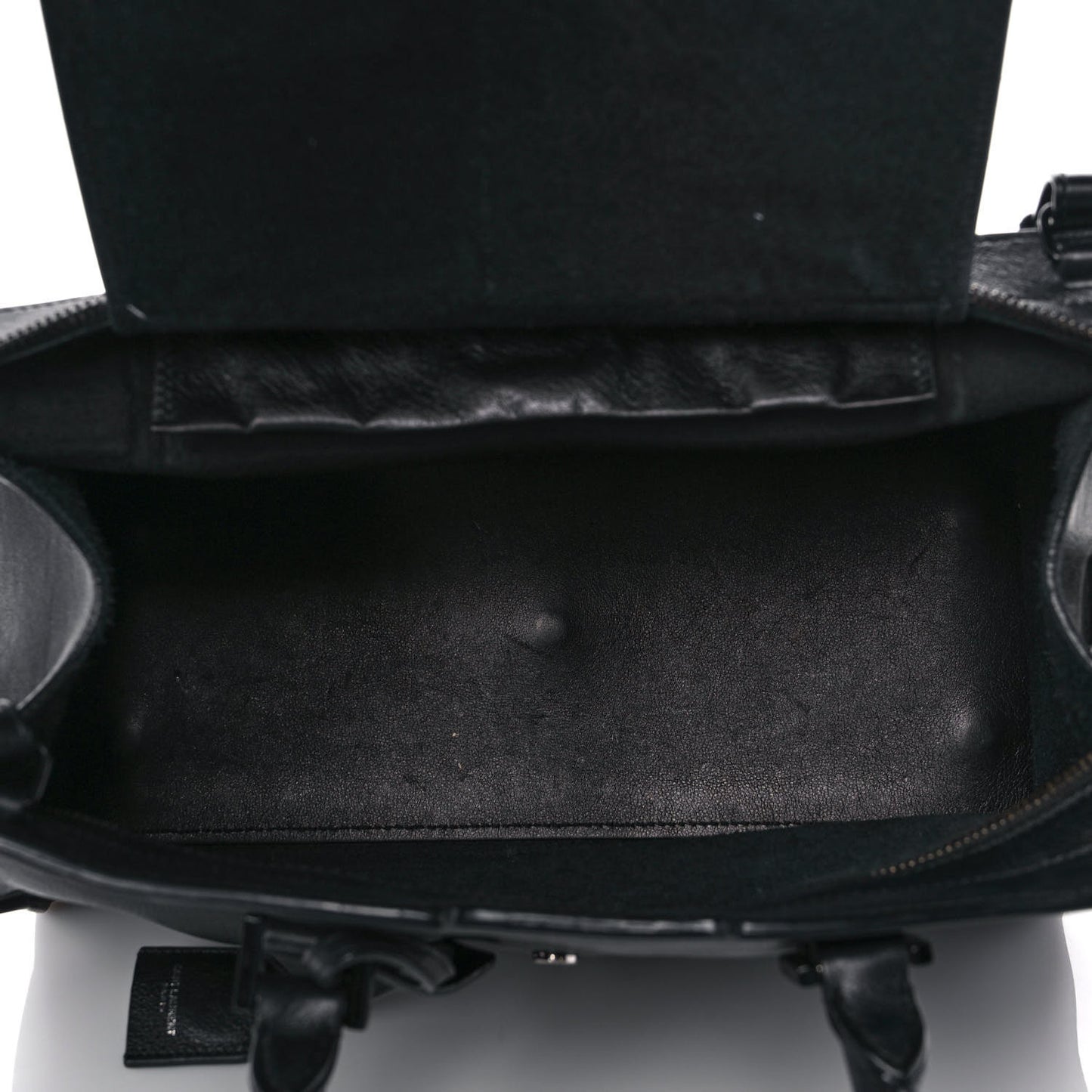 Calfskin Small Monogram Cabas Black