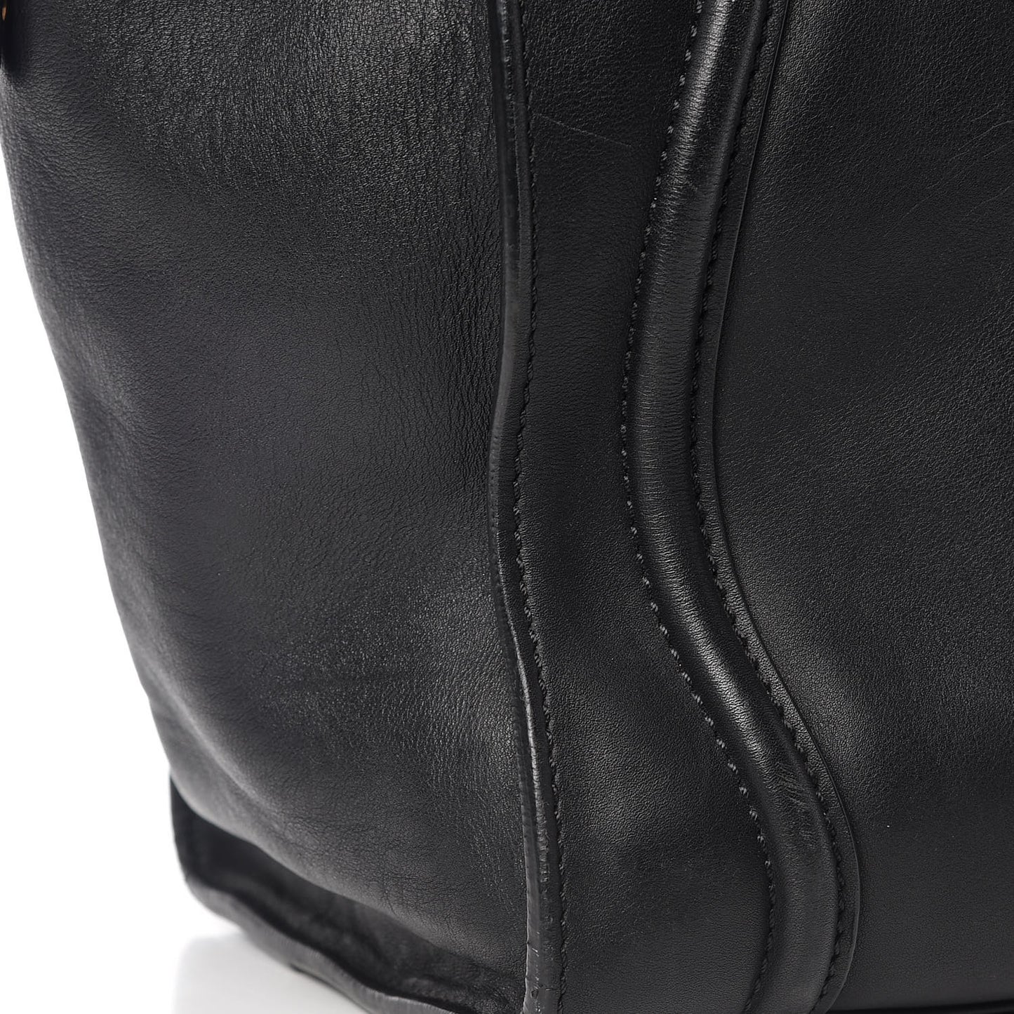 Smooth Calfskin Mini Luggage Black