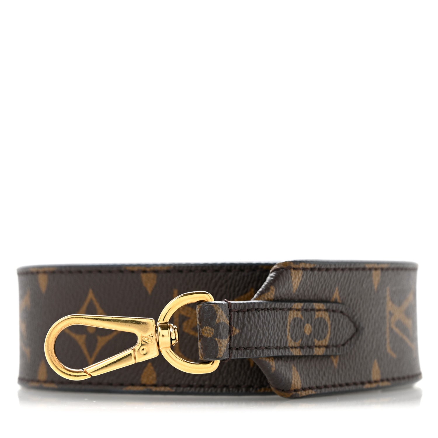 Louis Vuitton Monogram Bandouliere Shoulder Strap Black 5 of 5