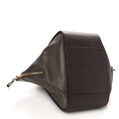 Loewe Calfskin Small Hammock Shoulder Bag Oxblood Tan 4 of 9