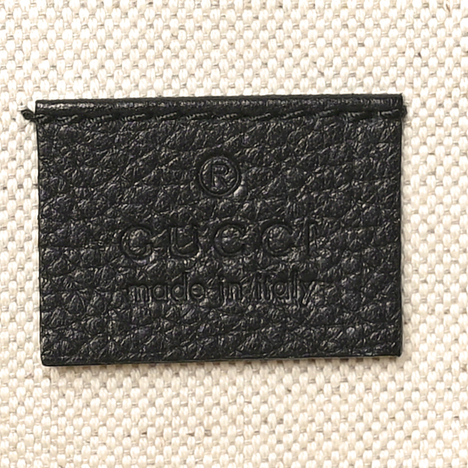 Gucci Grained Calfskin Logo Belt Bag Black 6 of 10