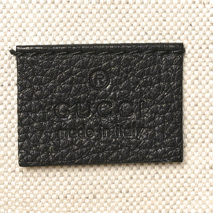 Gucci Grained Calfskin Logo Belt Bag Black 6 of 10