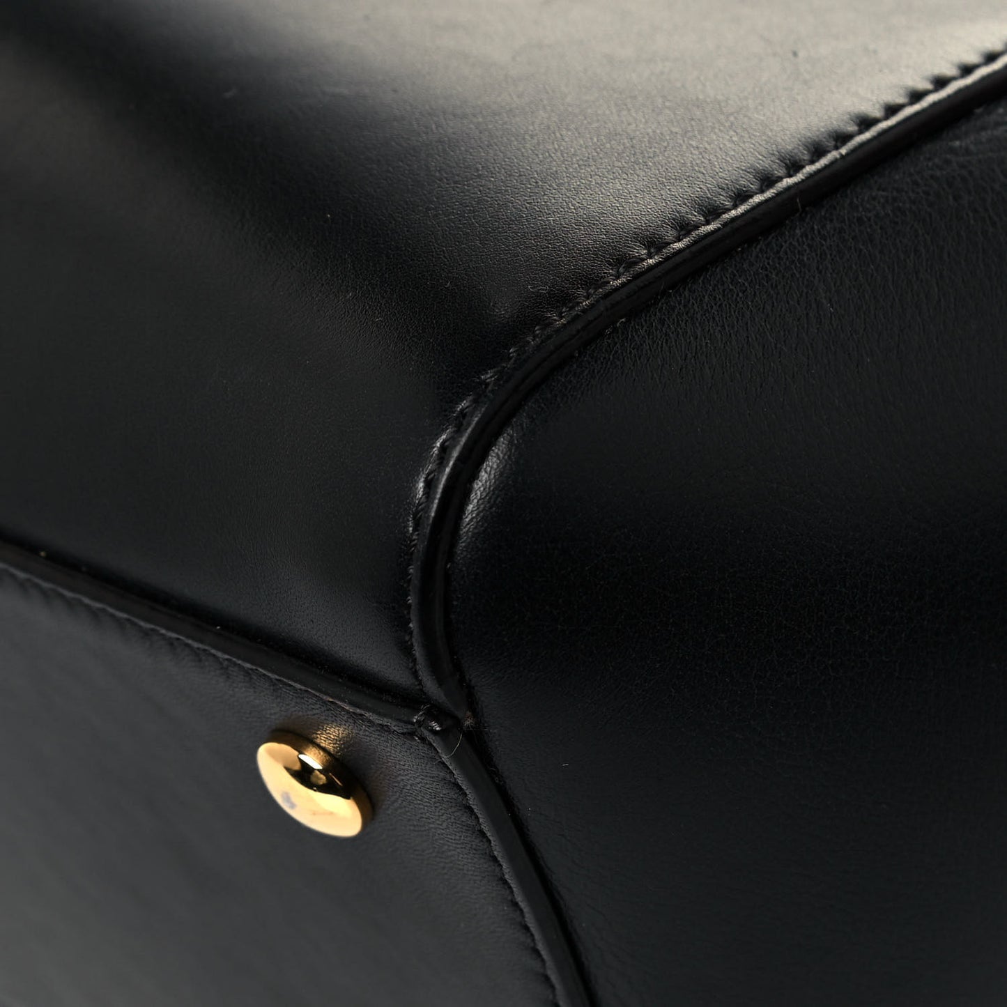 Calfskin Signature Satchel Black