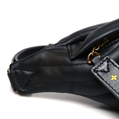 Louis Vuitton Calfskin Quilted New Wave Bumbag Black 8 of 9