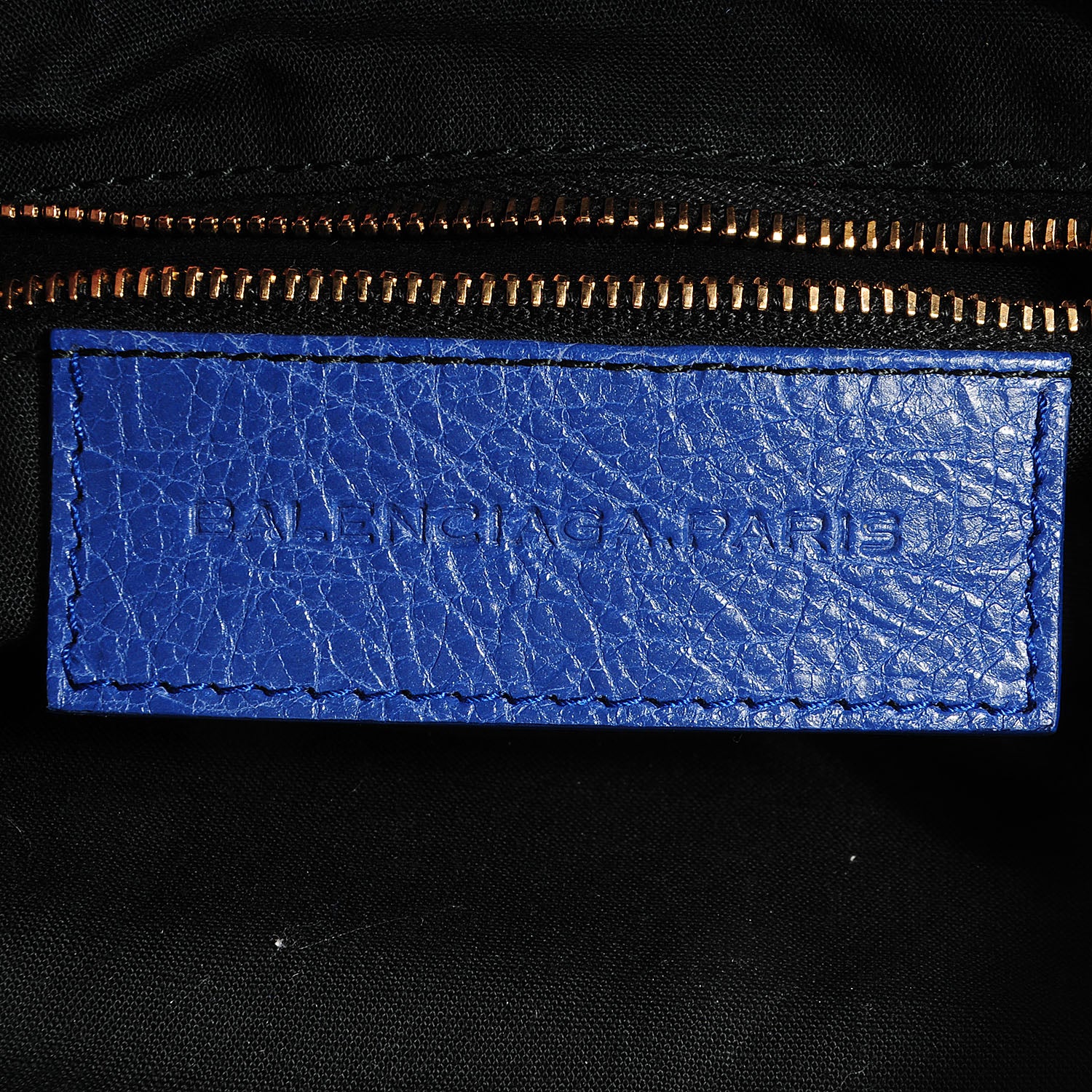 Balenciaga Agneau Giant 12 Rose Gold Hardware Flat Handle Clutch Bleuette 5 of 10