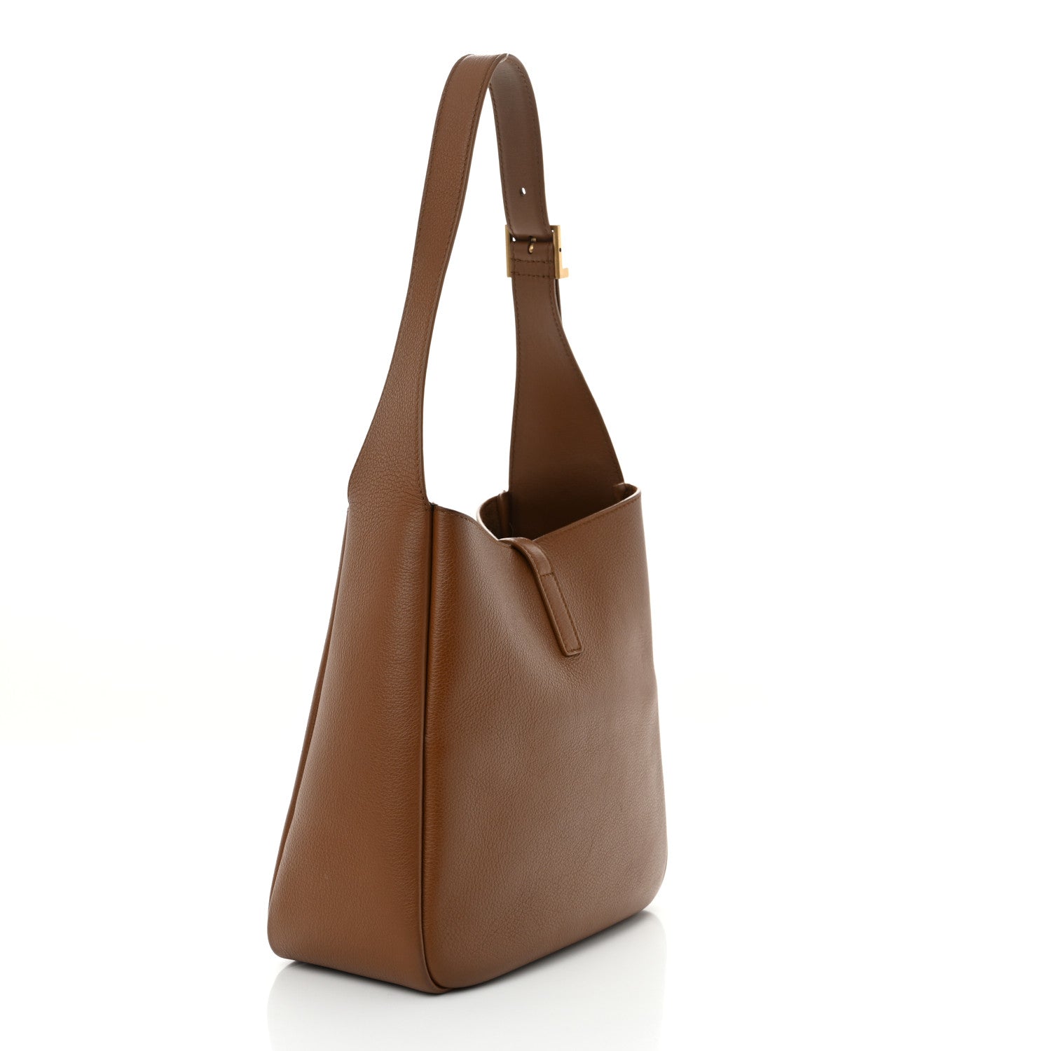 Saint Laurent Smooth Calfskin Small Le 5 A 7 Soft Hobo Fox 3 of 10