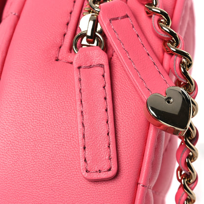 Chanel Lambskin Quilted CC In Love Heart Bag Pink 11 of 11