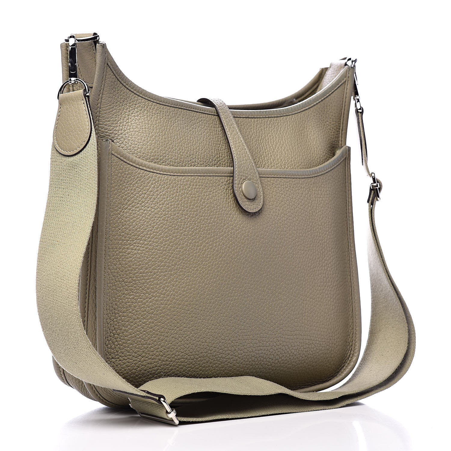 Hermes Taurillon Clemence Evelyne III PM Sauge 3 of 11