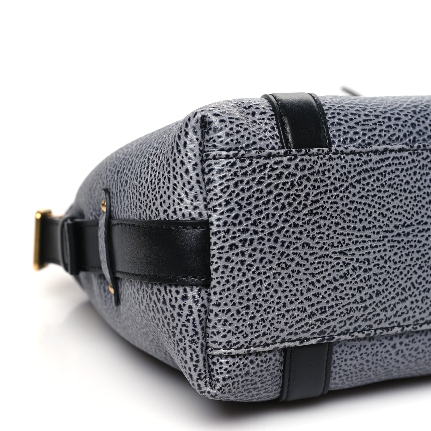 Louis Vuitton Lambskin Pixel Effect Biker MM Dark Denim 8 of 9