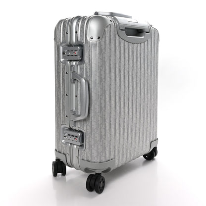 Christian Dior X RIMOWA Aluminum Gradient Cabin Luggage Silver 2 of 9