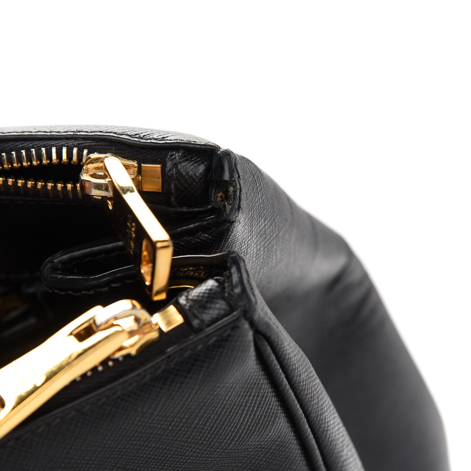 Prada Saffiano Large Galleria Double Zip Tote Black 11 of 13