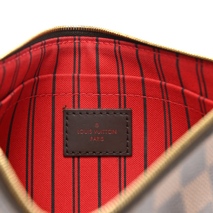 Louis Vuitton Damier Ebene Neverfull MM GM Pochette 6 of 7