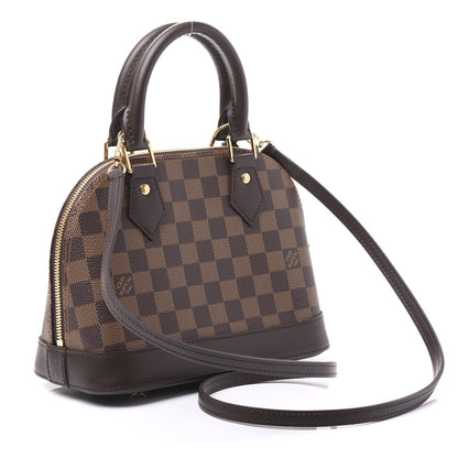 Louis Vuitton Damier Ebene Alma BB 2 of 9