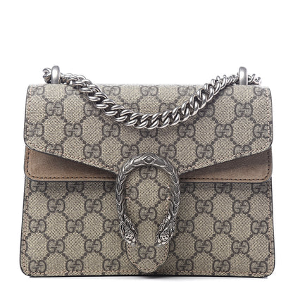Gucci GG Supreme Monogram Mini Dionysus Shoulder Bag Taupe 1 of 13