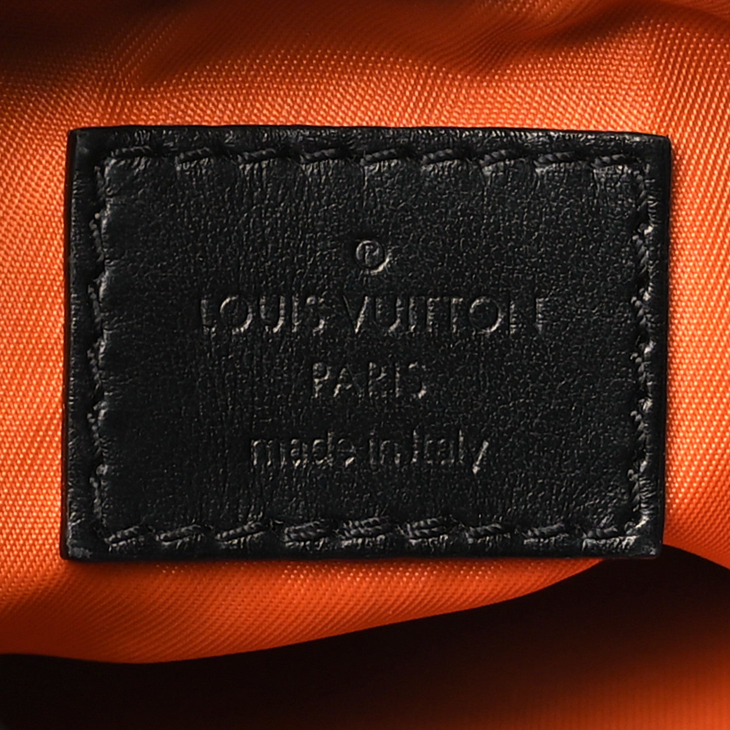 Louis Vuitton Shadow Monogram Chalk Nano Bag Black 6 of 9