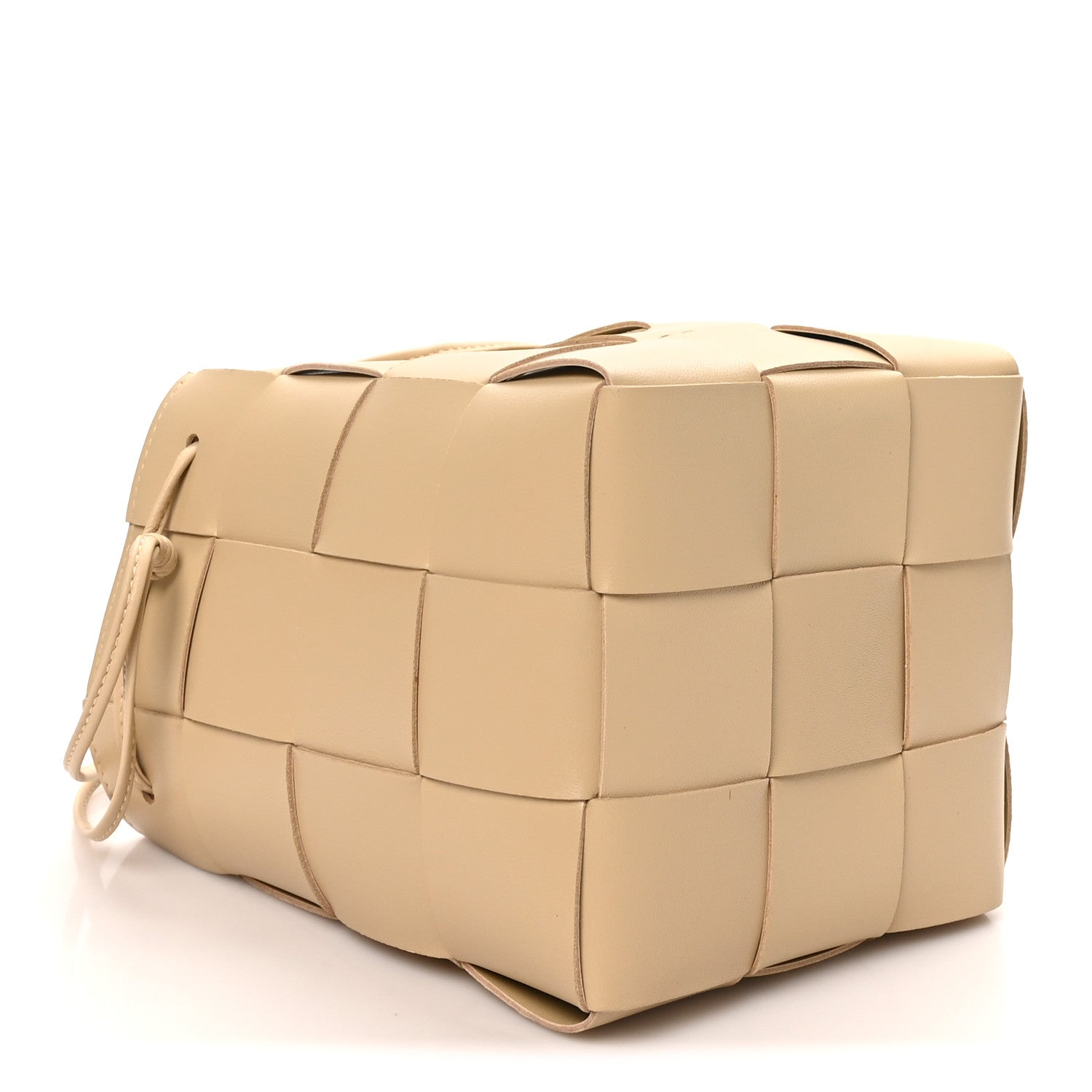 Bottega Veneta Nappa Maxi Intrecciato Small Cassette Bucket Bag Porridge 4 of 9