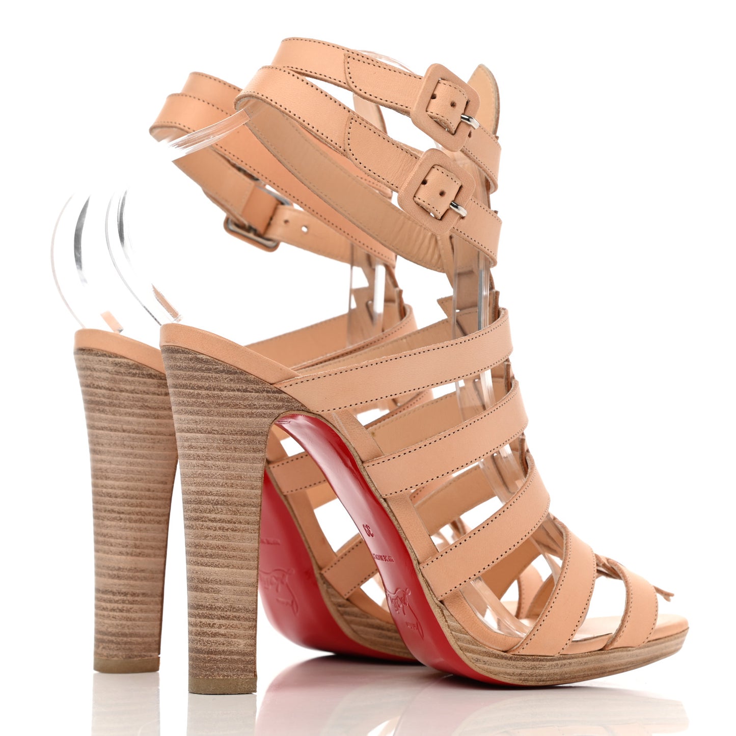 Calfskin Neronna 120 Pumps 39 Natural