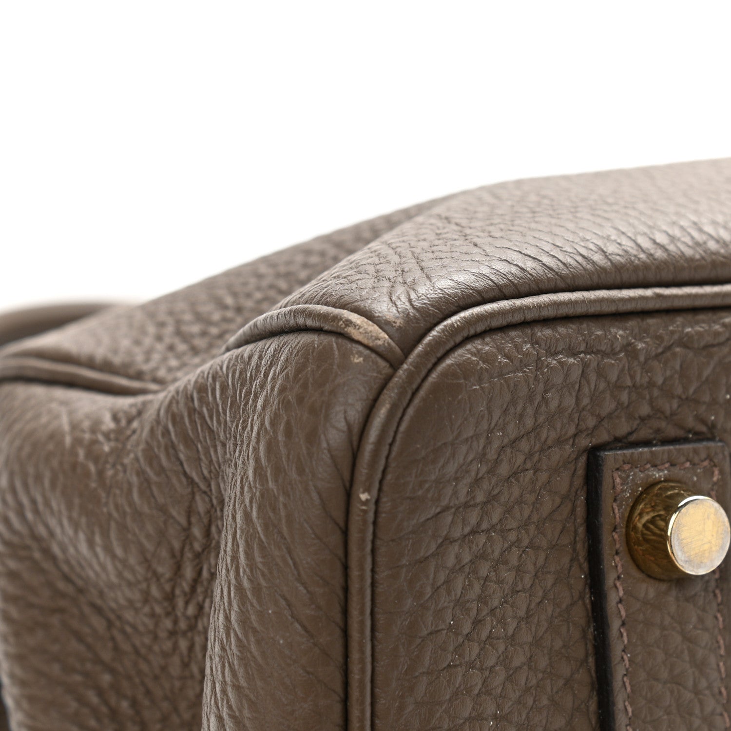 Hermes Togo Birkin 35 Etain 8 of 19