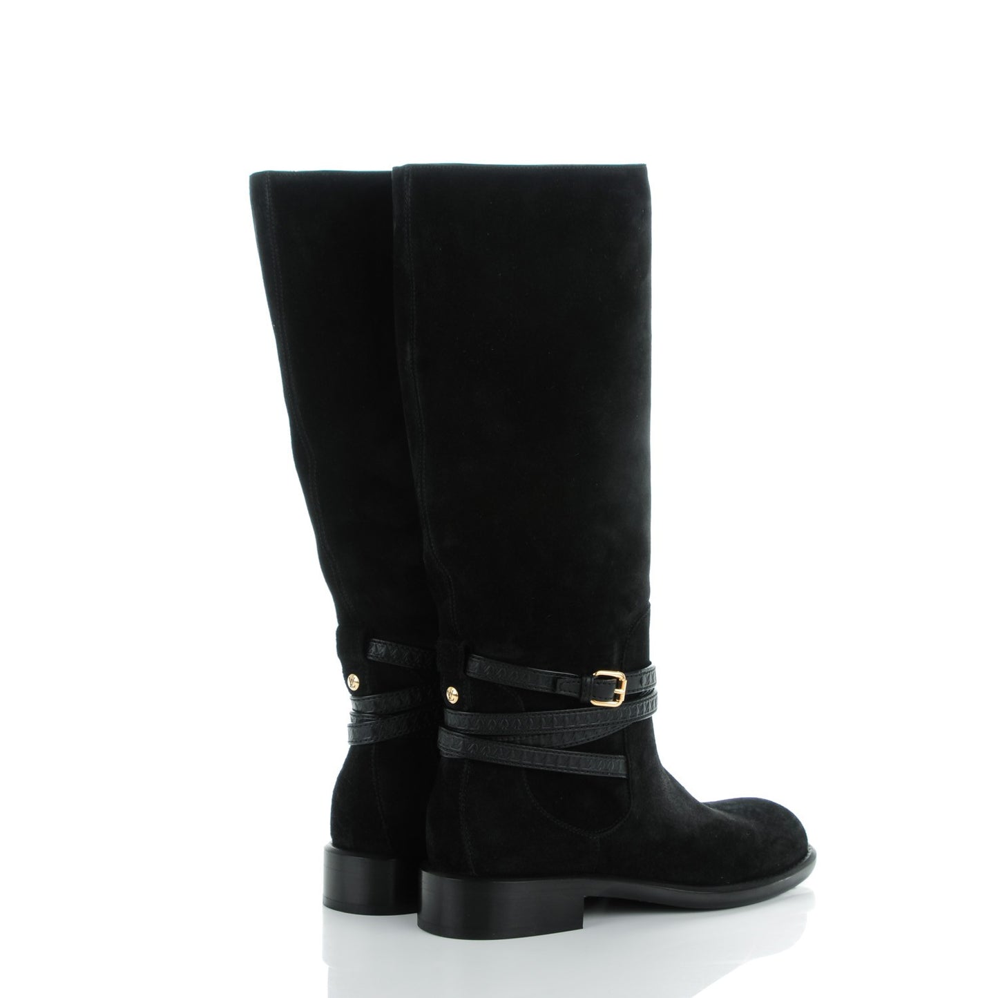 Suede Crossroads High Boot 38 Black