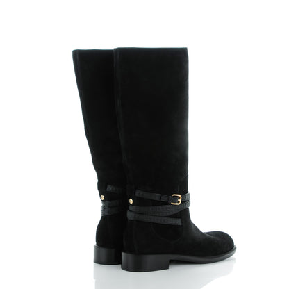 Louis Vuitton Suede Crossroads High Boot 38 Black 4 of 7