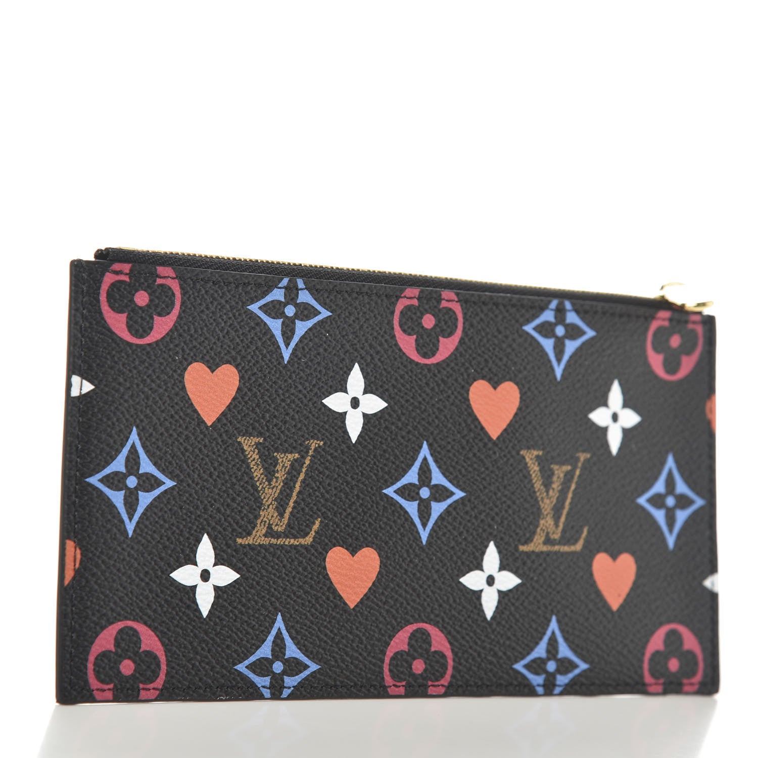 Louis Vuitton Game On Felicie Chain Wallet Zippered Insert Black 3 of 6