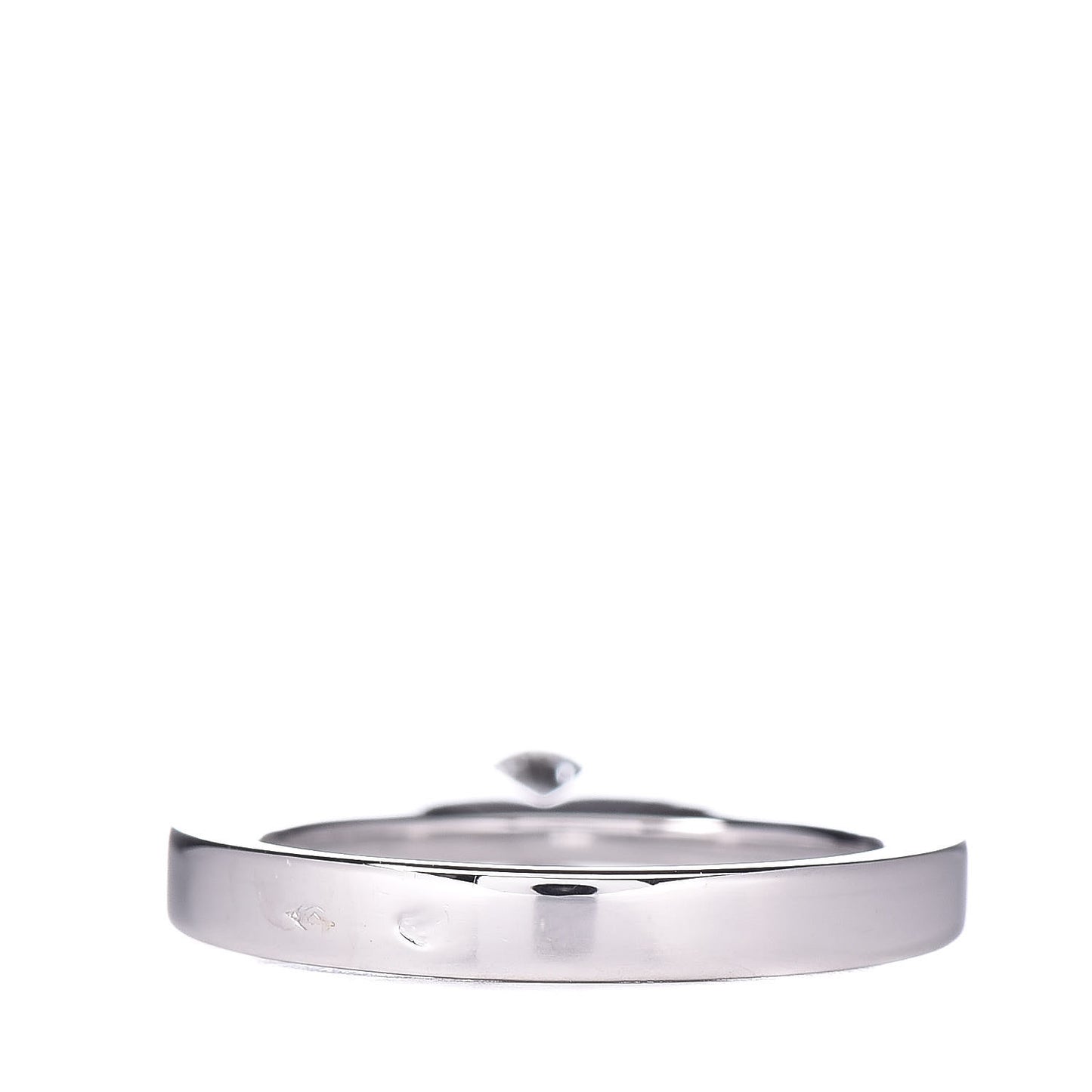 18K White Gold Diamond Date With Ring 48 4.5