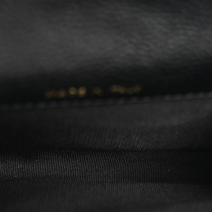 Chanel Caviar Camellia Embossed Card Holder Wallet Black 5 of 12