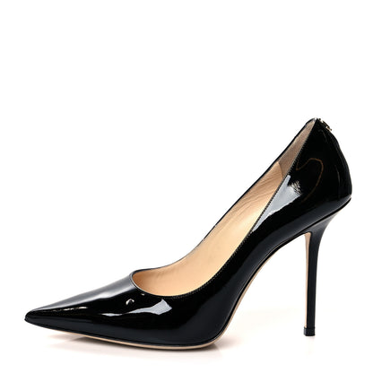 Jimmy Choo Patent Love 100 Pumps 40 Black 1 of 10