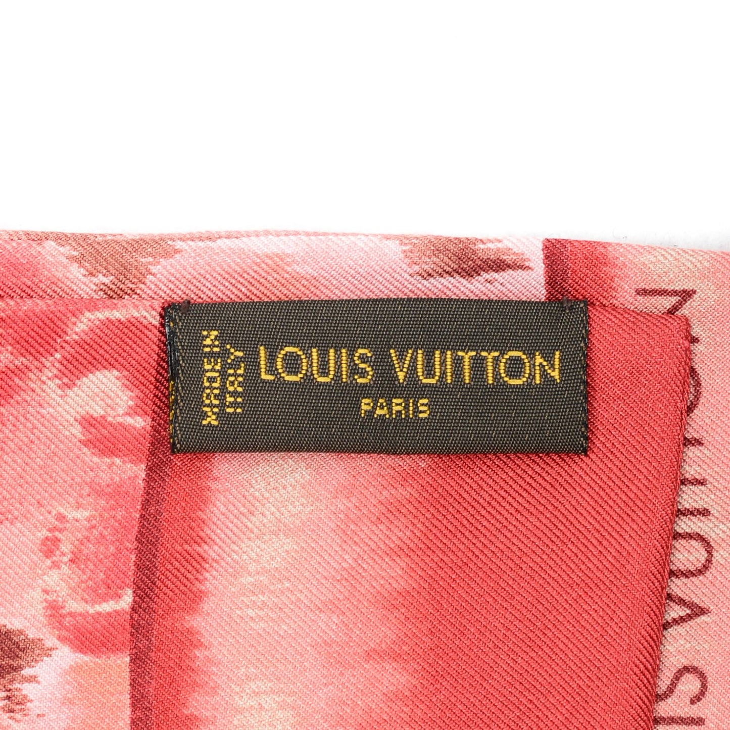 Silk Monogram Ikat Summer Bandeau Rose Indien