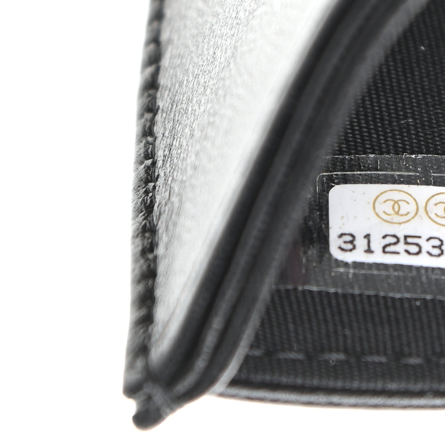 Chanel Lambskin Quilted My Chanel Lady Card Holder On Chain Black 7 of 9