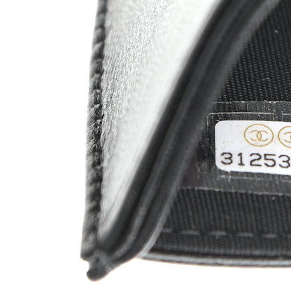 Chanel Lambskin Quilted My Chanel Lady Card Holder On Chain Black 7 of 9