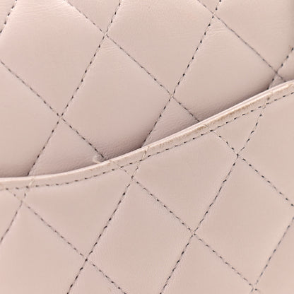 Chanel Lambskin Quilted Small Double Flap Light Purple 11 of 12